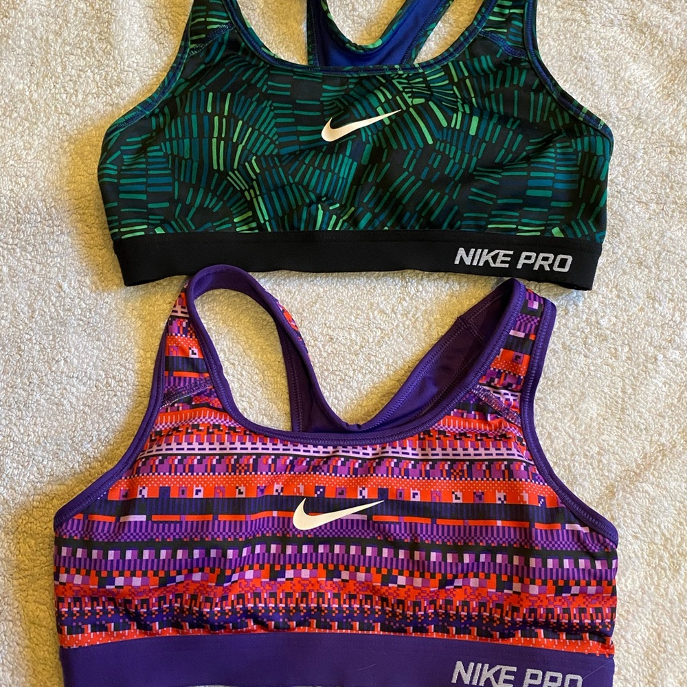 Small Nike Pro Sports Bras
